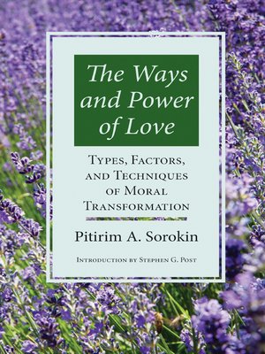 cover image of Ways & Power of Love